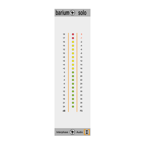 Barium Solo - 500 series Peak Signal Meter