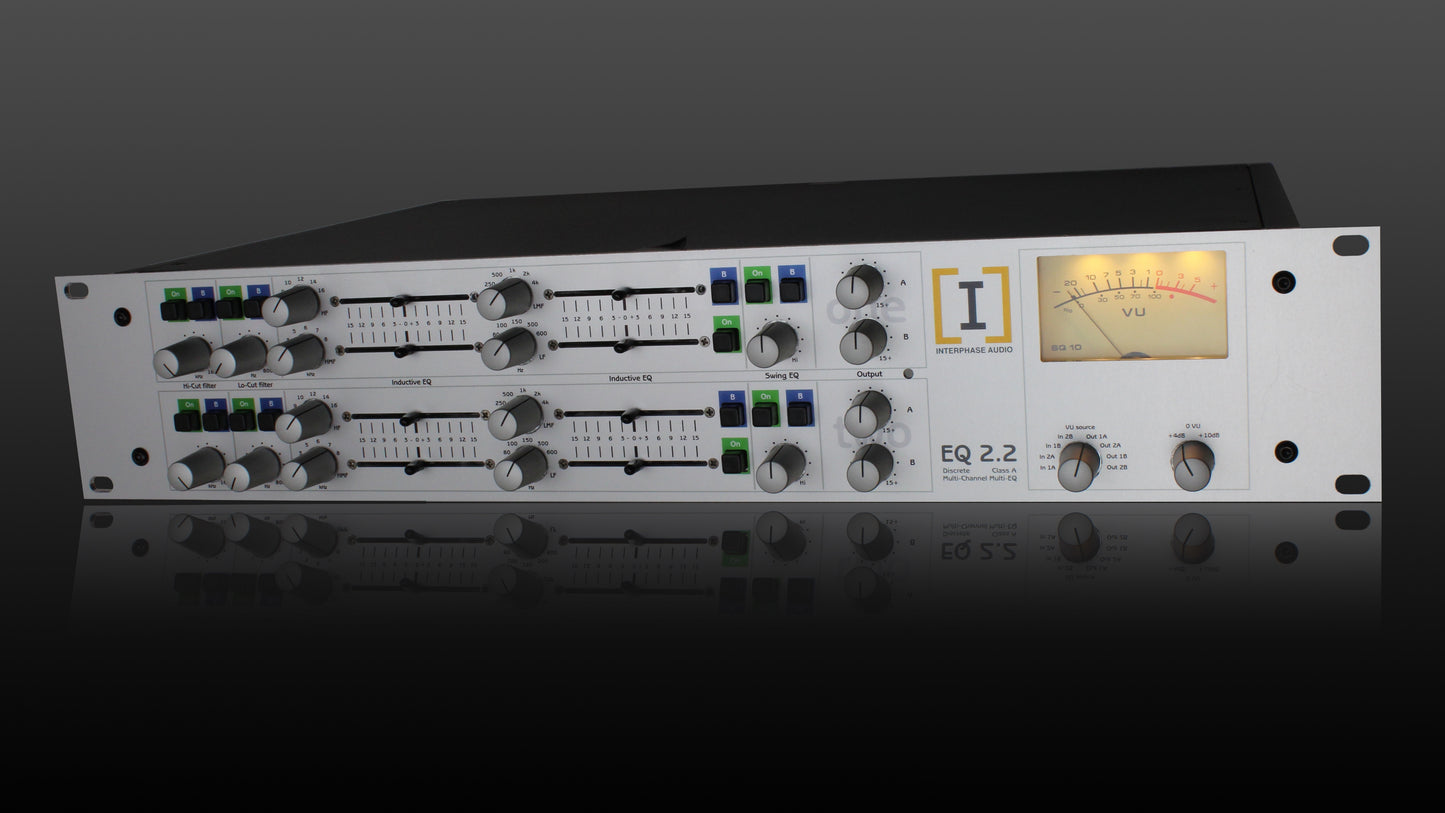 EQ 2.2-VU - Multi-channel / Multi-EQ