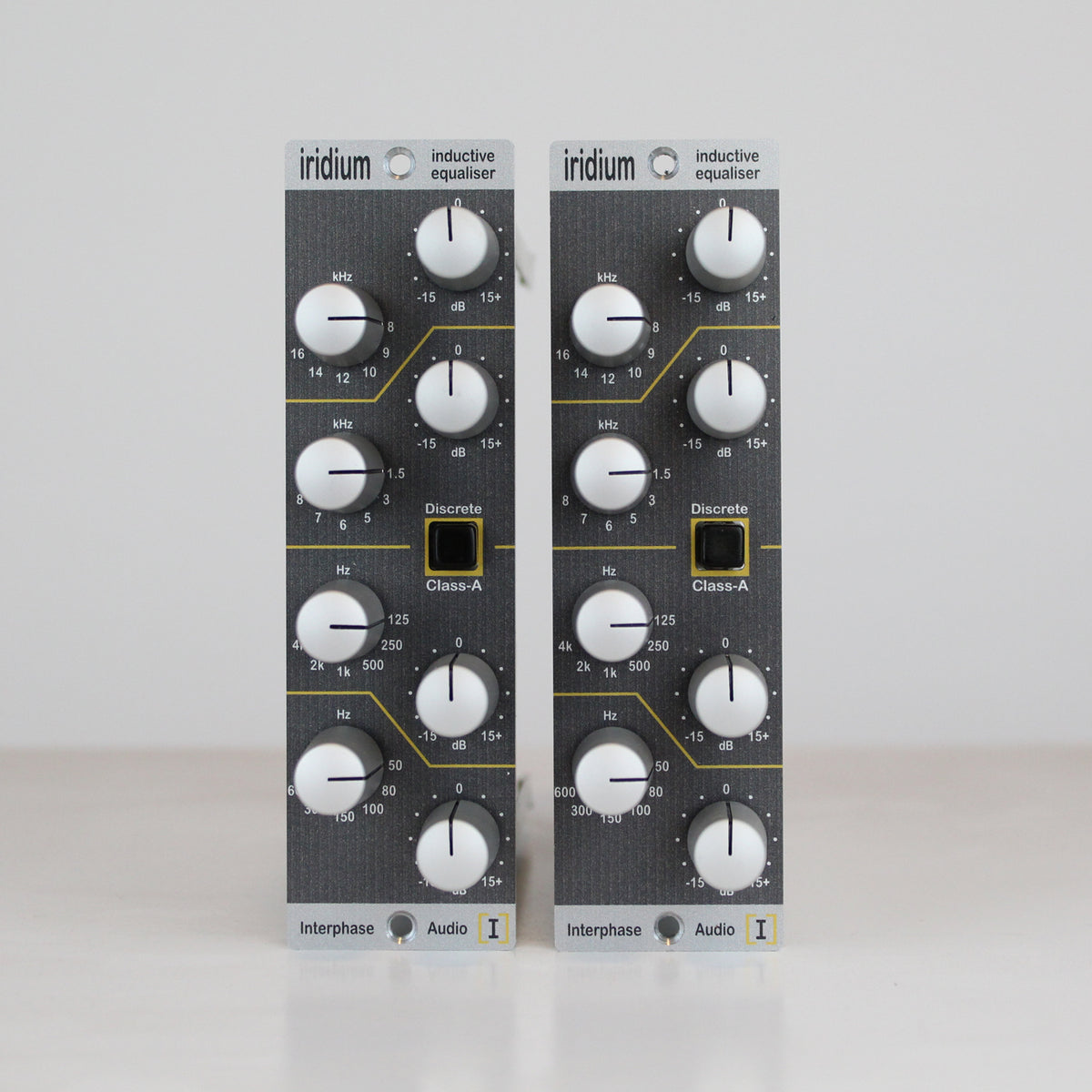 Iridium Pair - Two of our Inductor EQ's