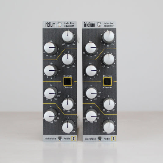 Iridium Pair - Two of our Inductor EQ's