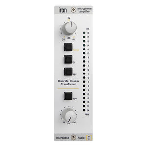 Iron - 500 series Transformer Mic Preamp