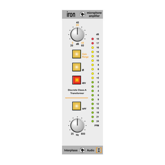 Iron - 500 series Transformer Mic Preamp