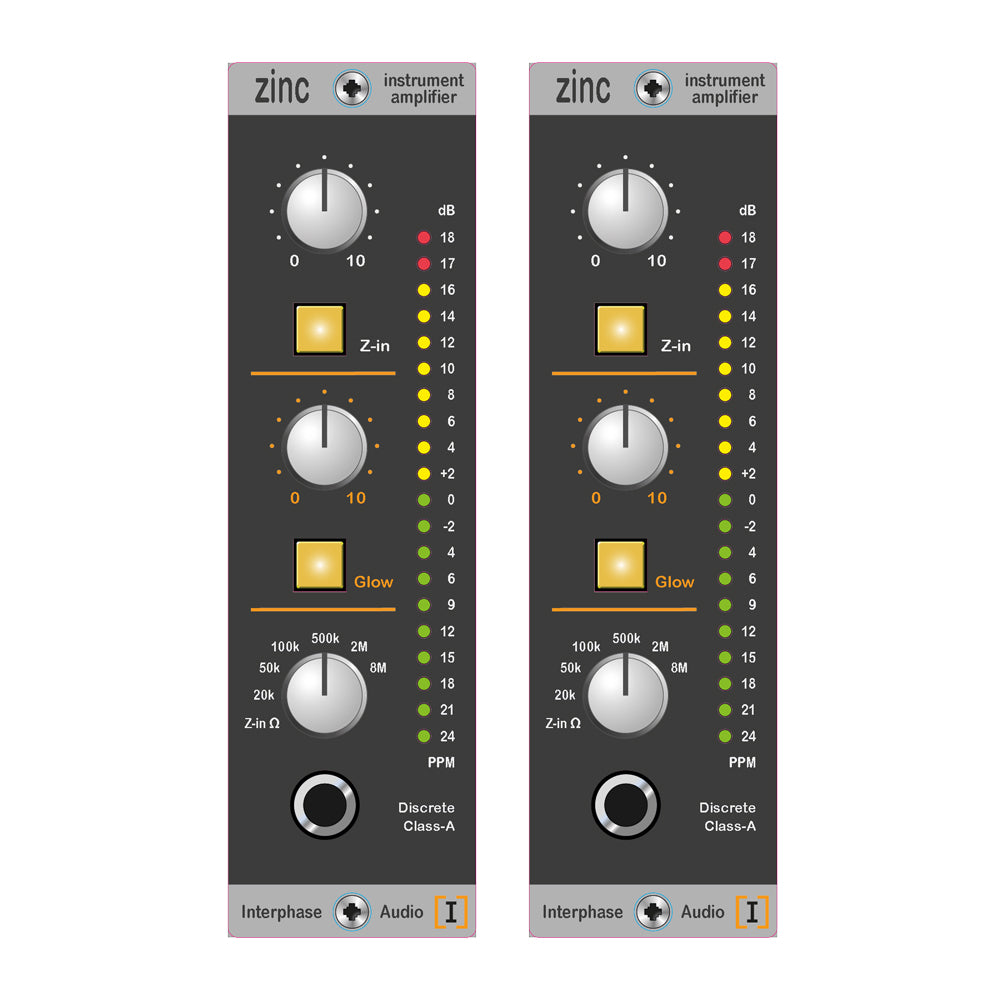 Zinc Pair - Two Instrument Amplifiers