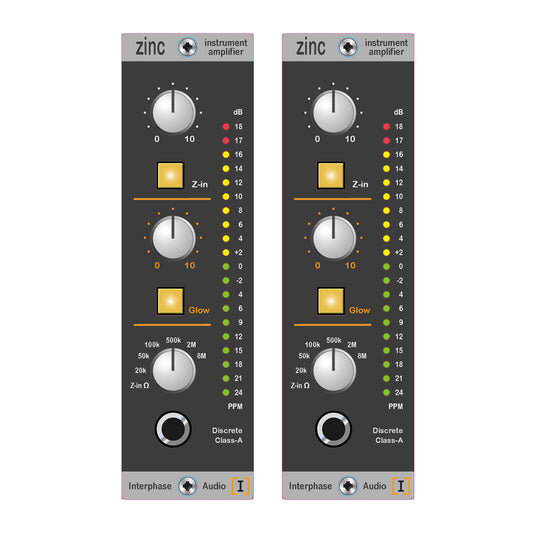 Zinc Pair - Two Instrument Amplifiers