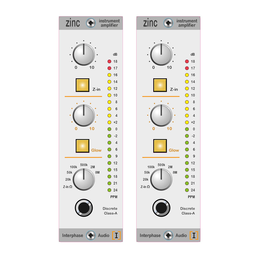Zinc Pair - Two Instrument Amplifiers